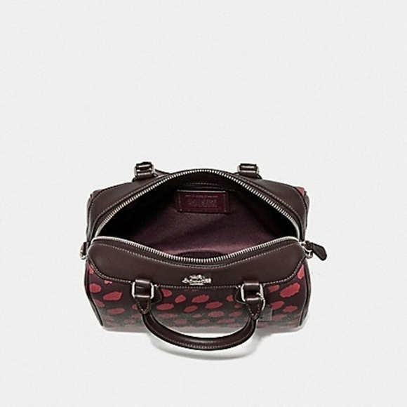 NWT, Mini Bennett Satchel w/deer spot print - Picture 3 of 4